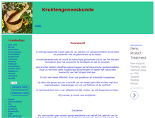 Tablet Screenshot of kruidengeneeskunde.be